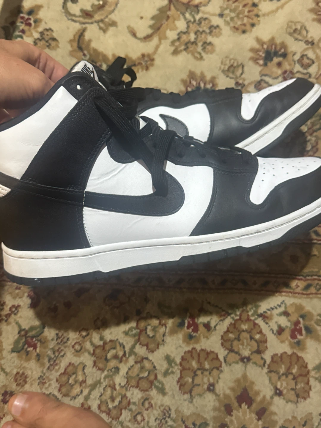 Nike Dunk High Panda Sneakers Size 11 - photo 2
