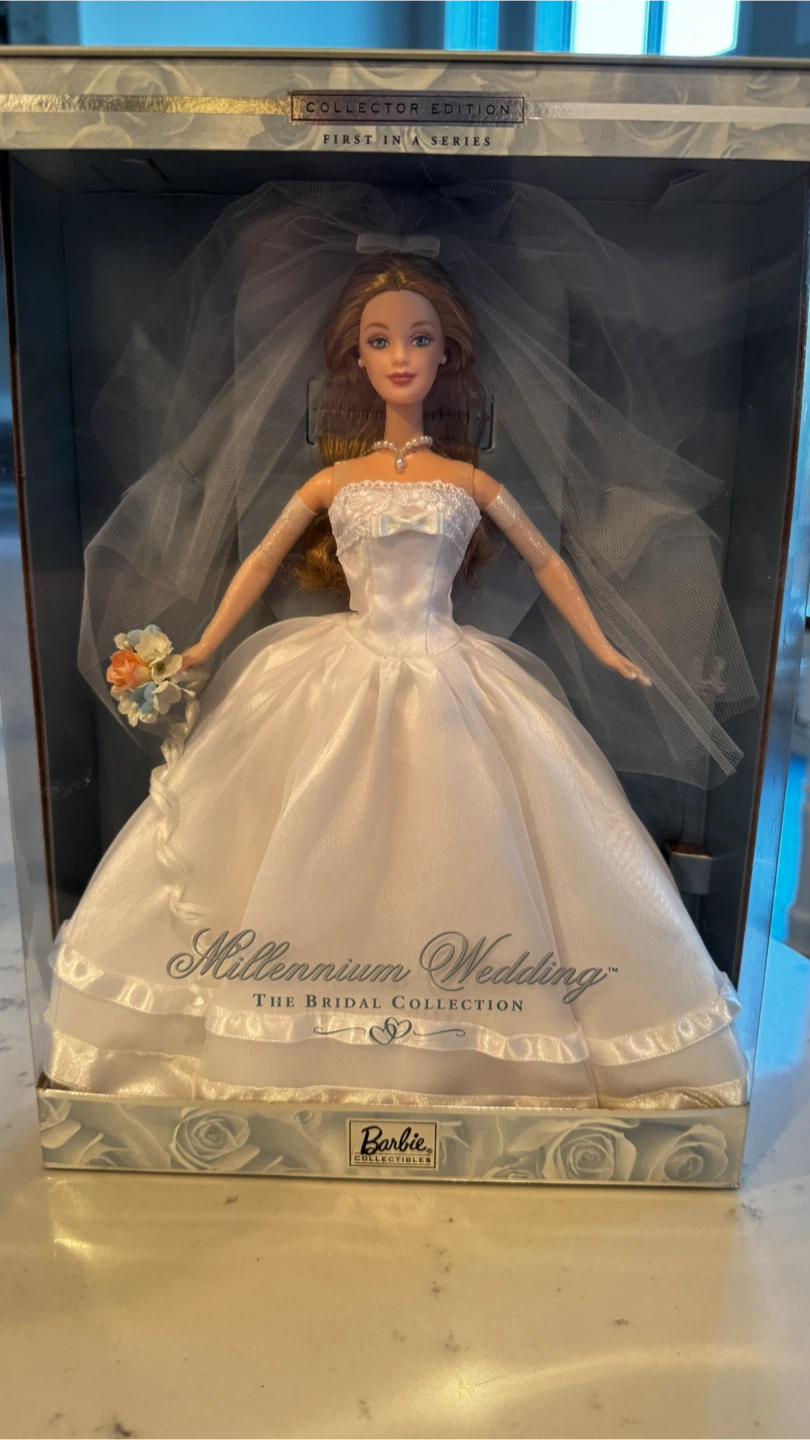 Barbie Doll Bundle: Millennium Wedding & 2001 Holiday