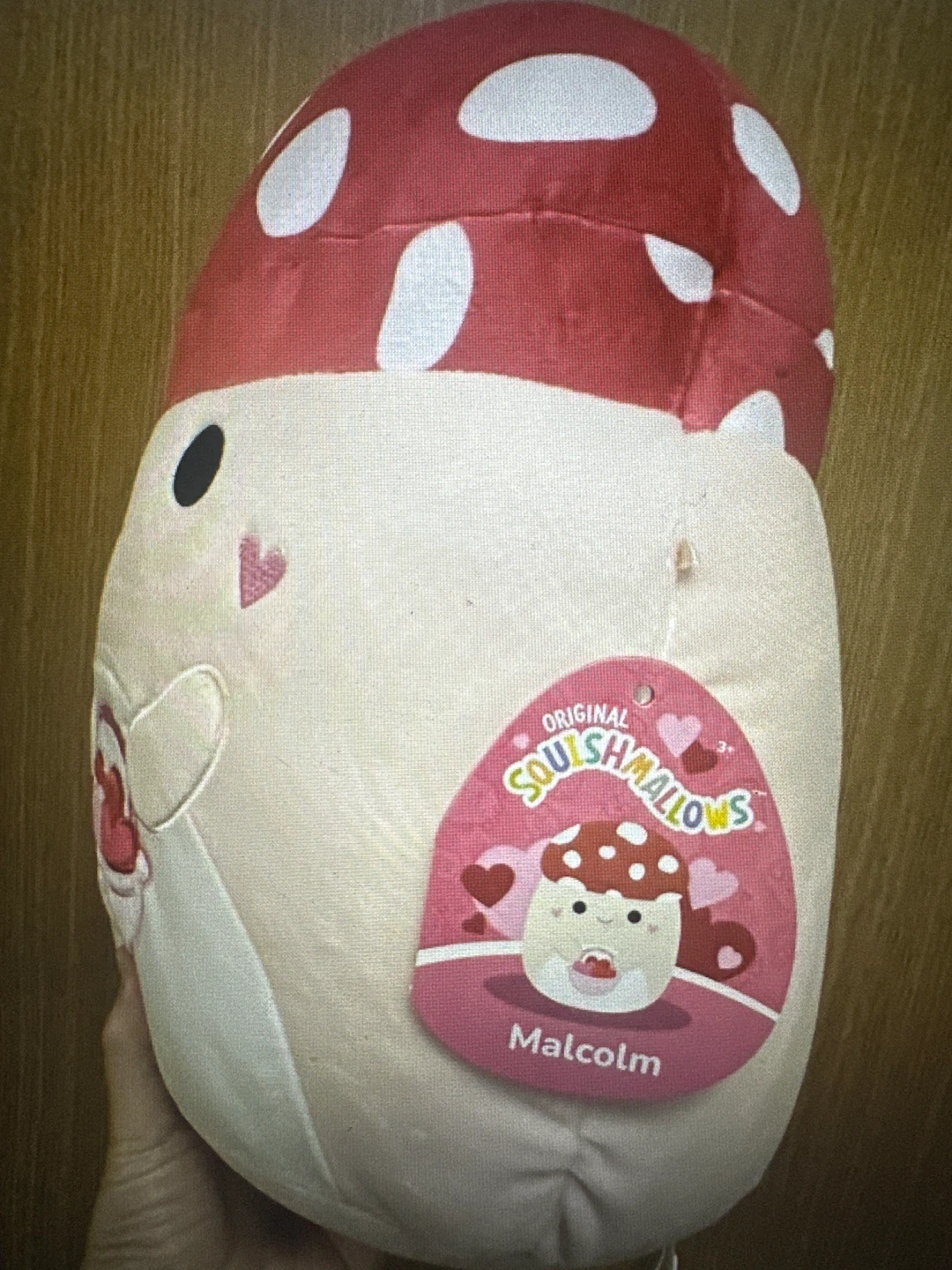 Squishmallows Malcolm Mushroom Plush - photo 3