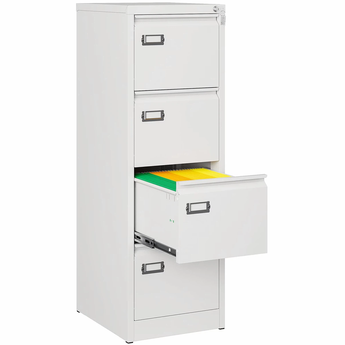 STANI 4 Drawer File Cabinets with Lock, Metal Filing Cabinet