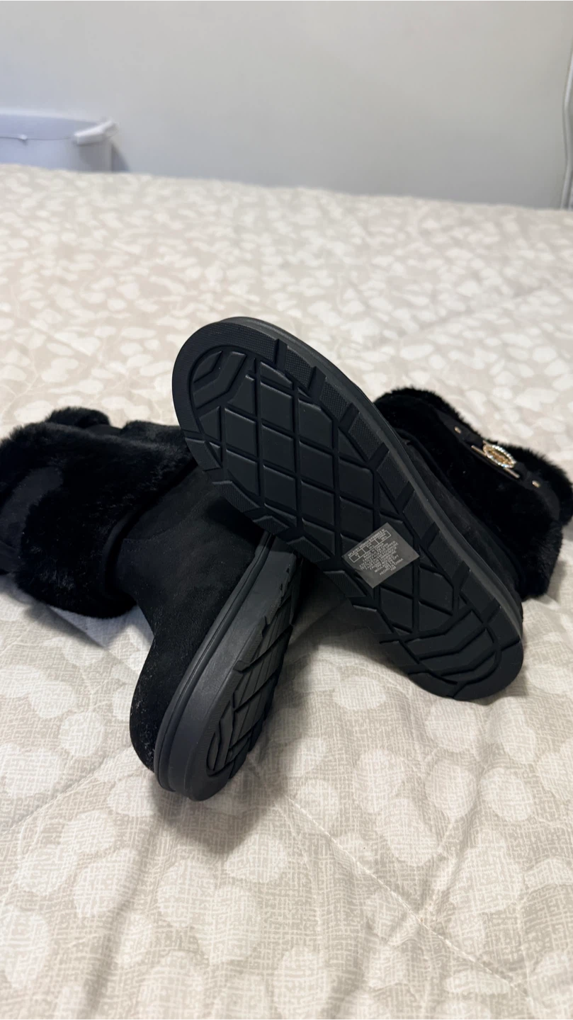 Guess Black Fur-Lined Winter Boots - photo 2