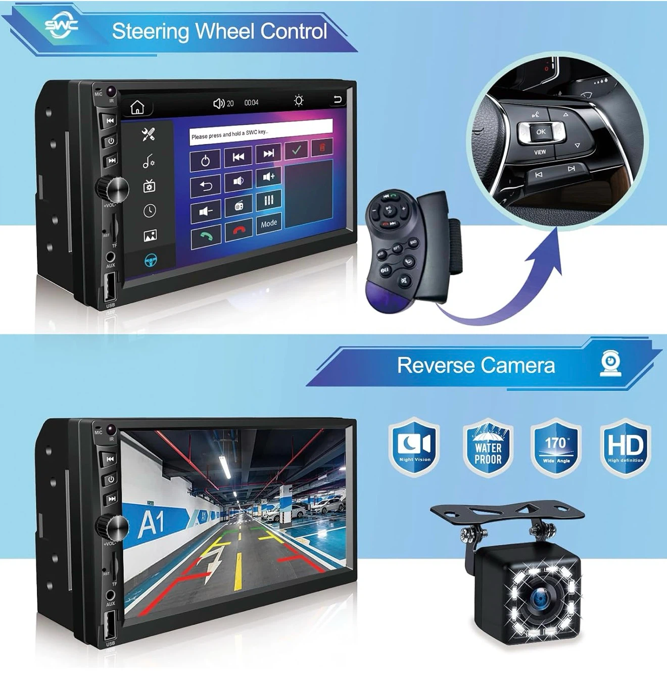 Wireless Carplay and Android Auto Head Unit - photo 5