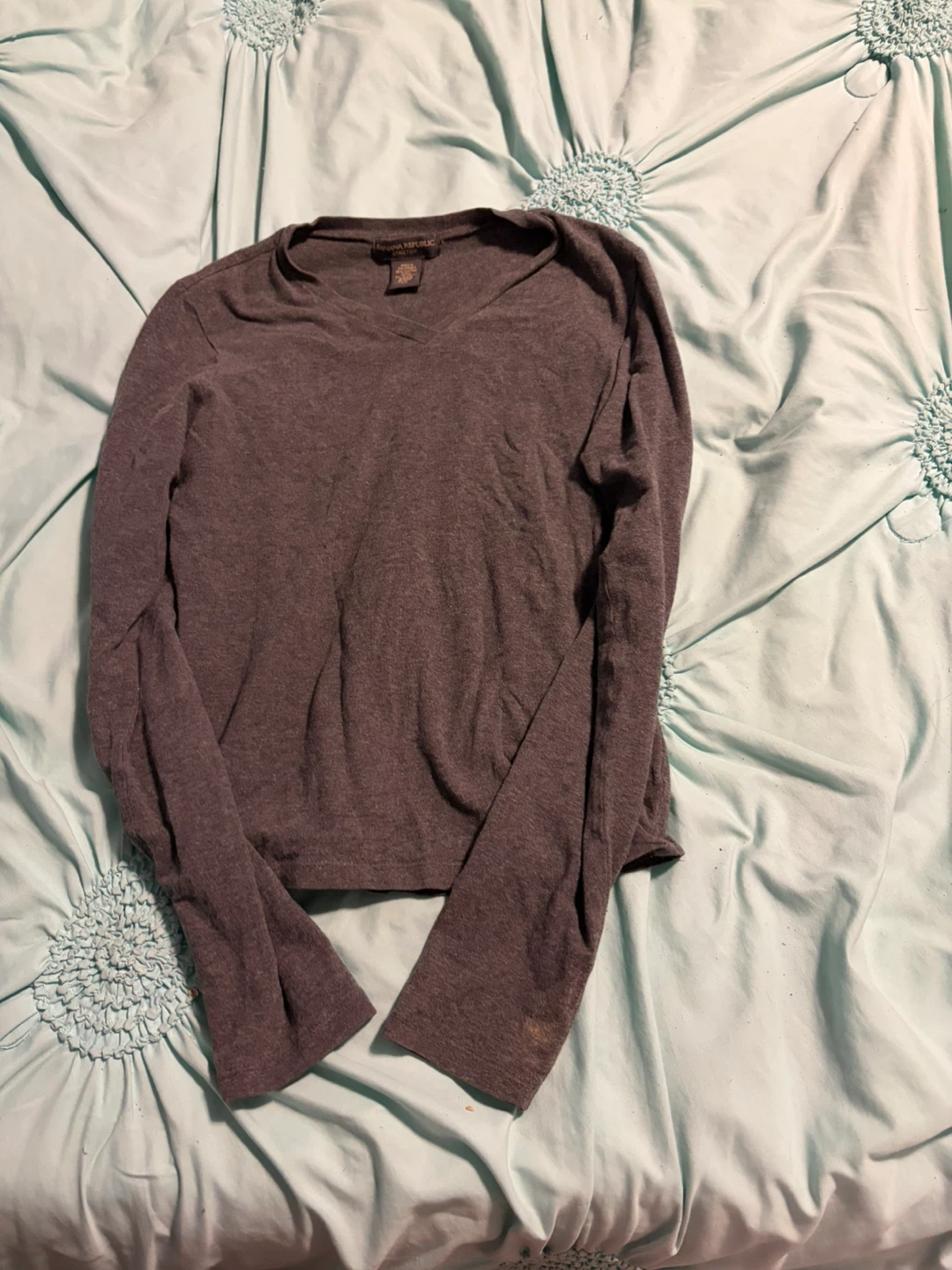Banana Republic V-Neck Long Sleeve Shirt - XS