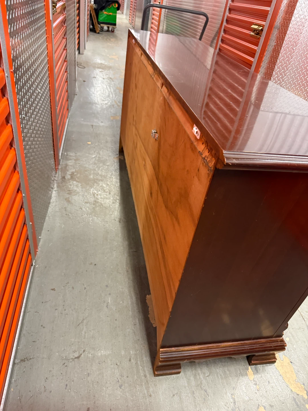 Large 70” Traditional Wood Dresser – Hidden Center Drawers - photo 3