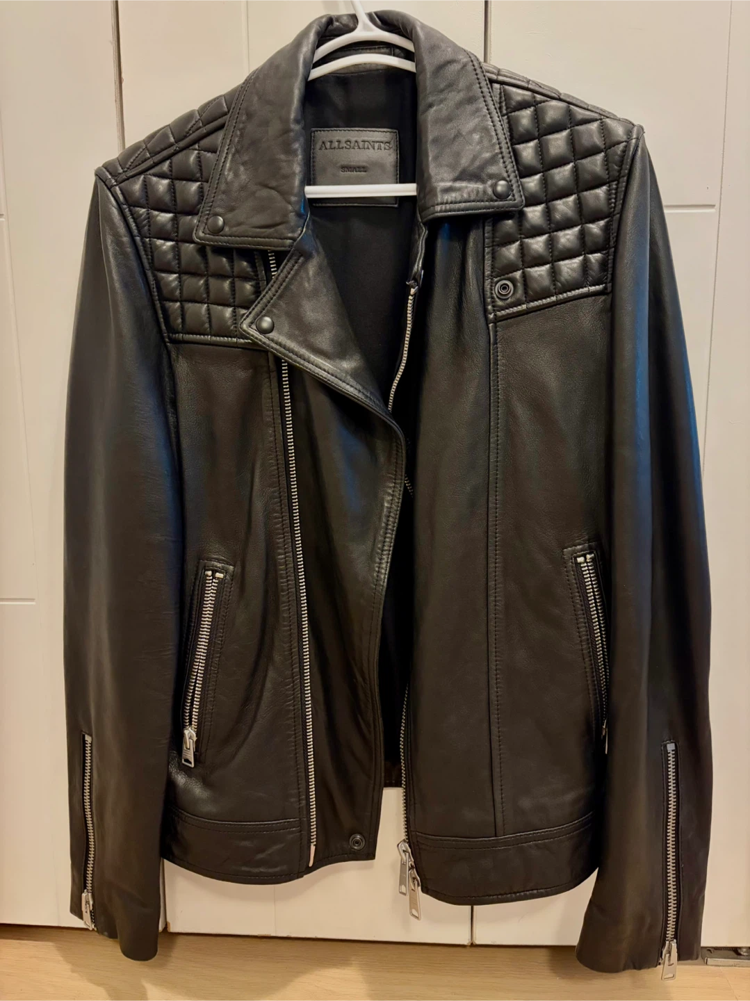 ALLSAINTS Men’s Small Leather Jacket