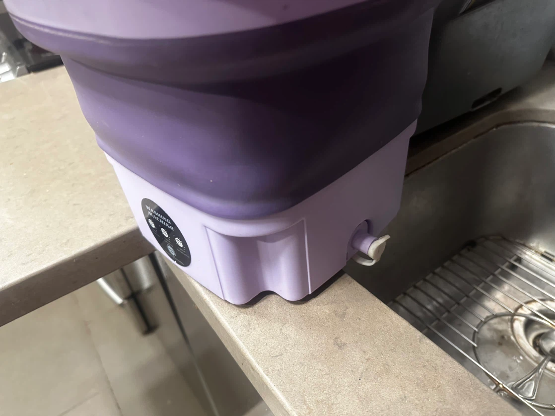 Portable Mini Collapsible Washing Machine - photo 3