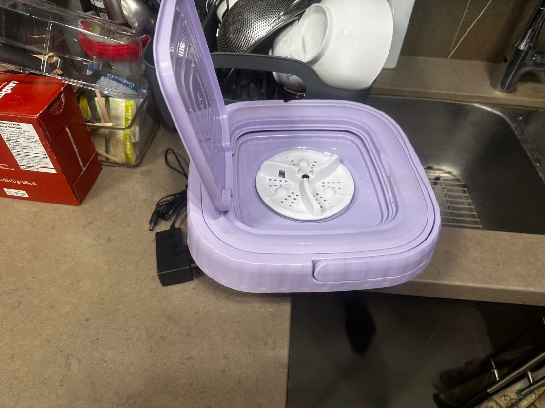 Portable Mini Collapsible Washing Machine - photo 5