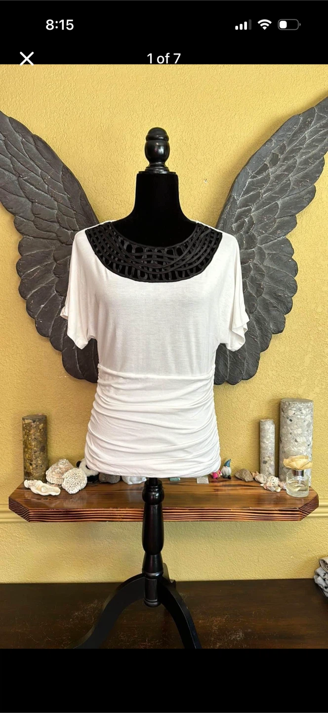 Ricki’s Tee Shirt With Ruched Sides