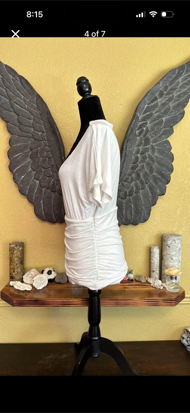 Ricki’s Tee Shirt With Ruched Sides - photo 4