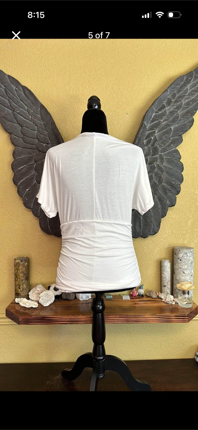 Ricki’s Tee Shirt With Ruched Sides - photo 5