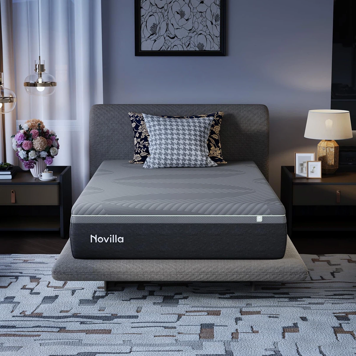 Novilla AiryFlow Full Size 10 inchMemory Foam Mattress
