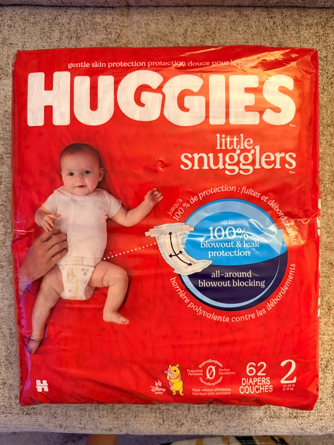Huggies Little Snugglers Diapers Size 2