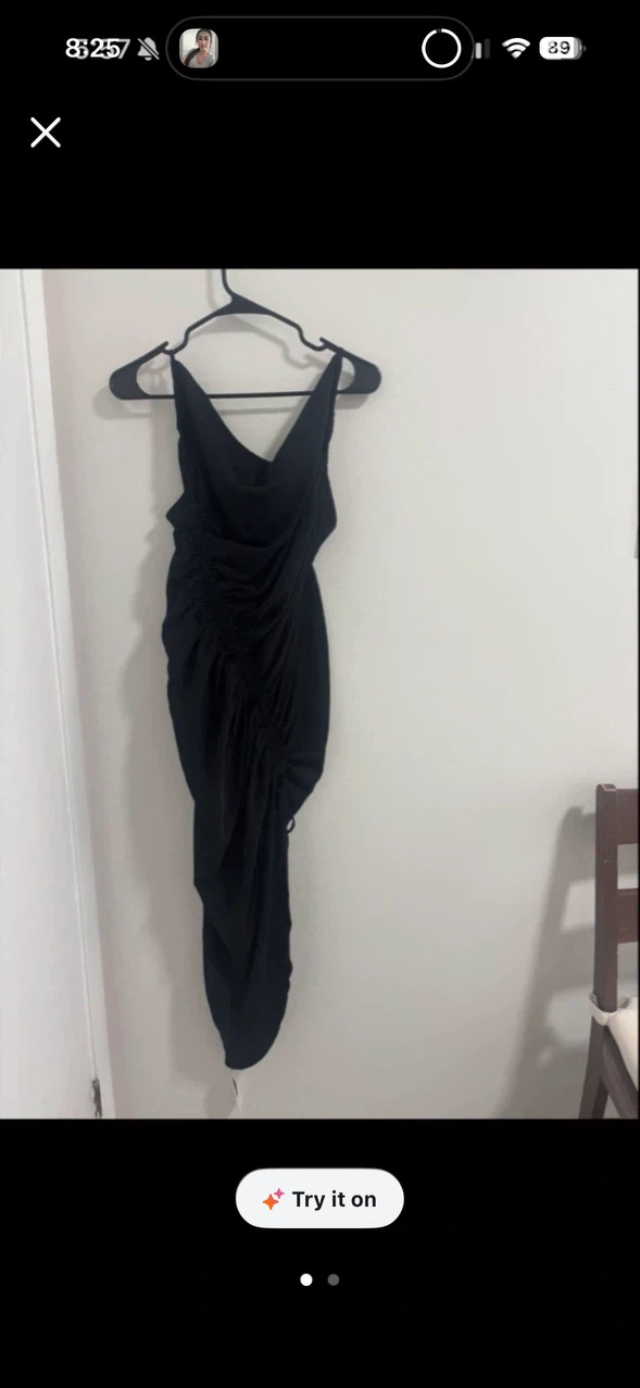 Abercrombie & Fitch Black Ruched Dress - photo 2