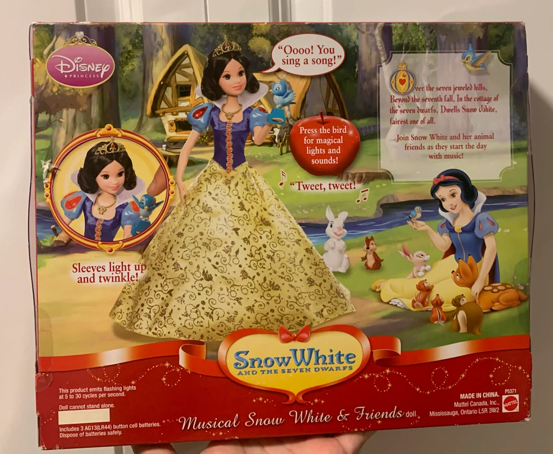Mattel Disney Princess Musical Snow White & Friends Doll - photo 4