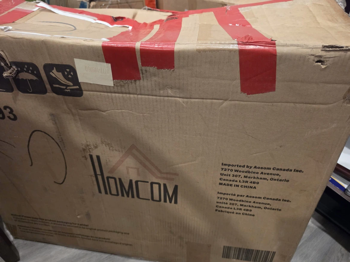 Brand New HOMCOM High-Back Office Chair – Black – In Box - photo 2