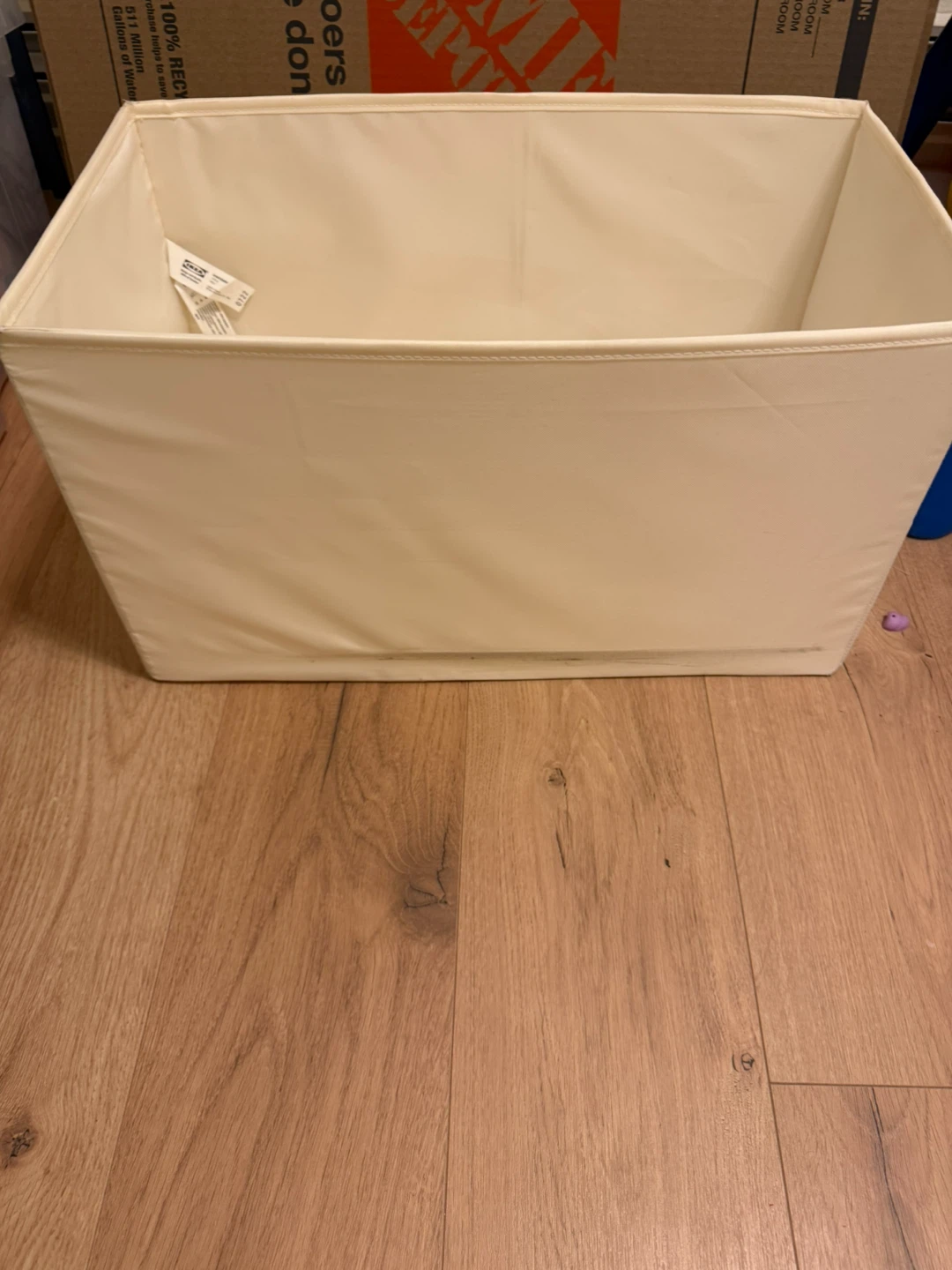 Move out sell - 3 pieces IKEA SKUBB storage box off-white