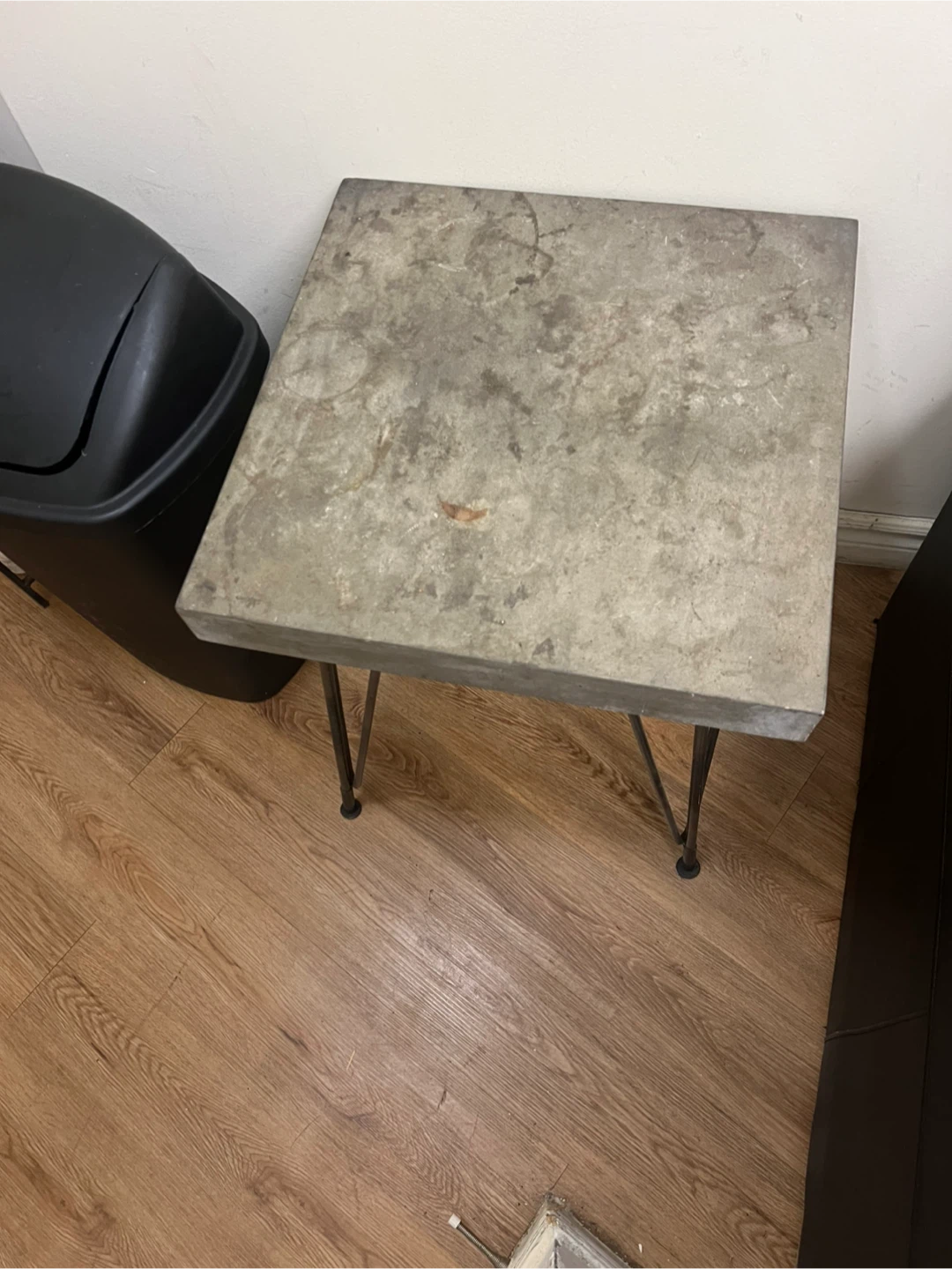 Industrial Iron side table - photo 2
