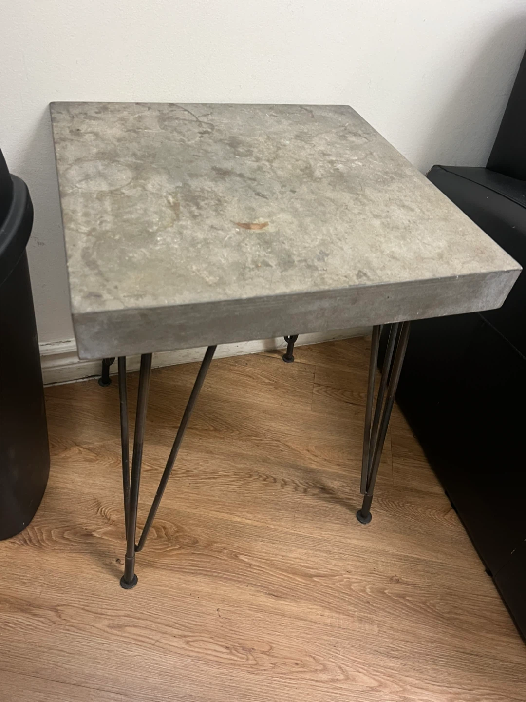 Industrial Iron side table - photo 3