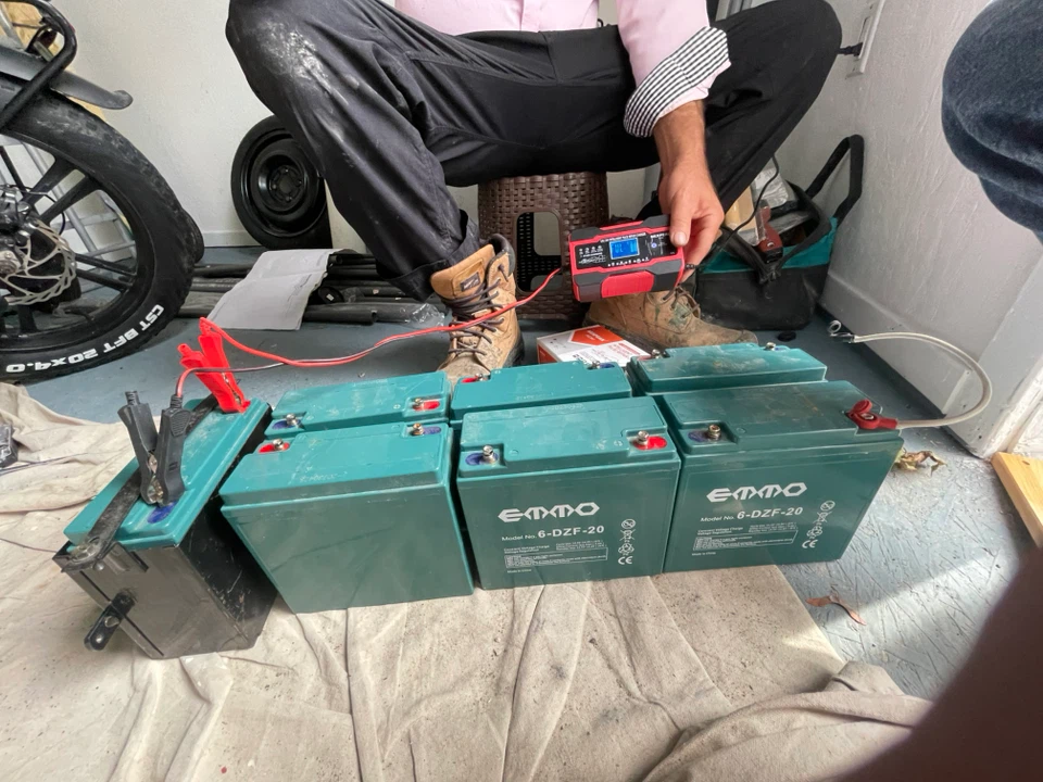 Chilwee 6-DZF-20 Battery Set with Nexpeak Charger