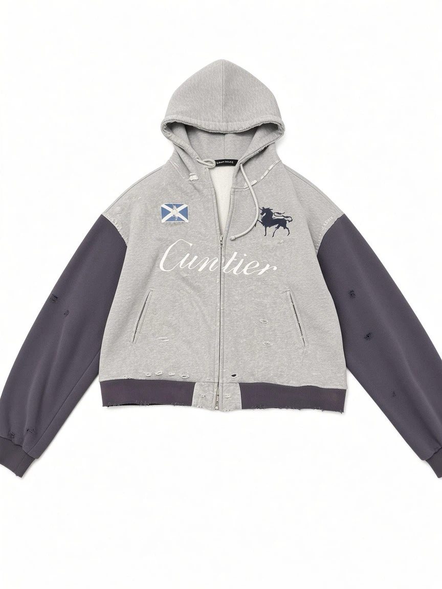 Project G/R Cuntier Zip-Up Hoodie