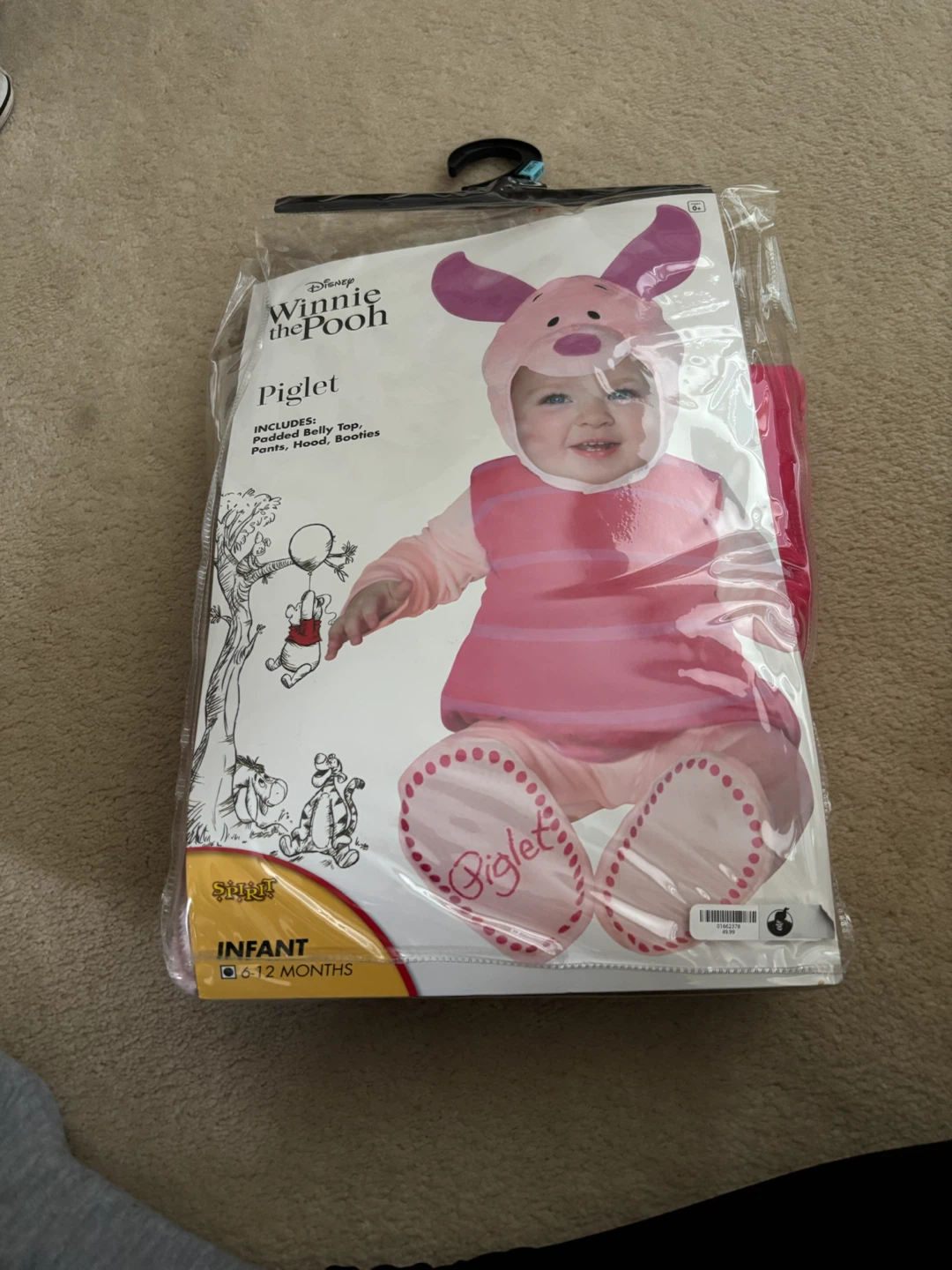 Disney Winnie the Pooh Piglet Infant Costume
