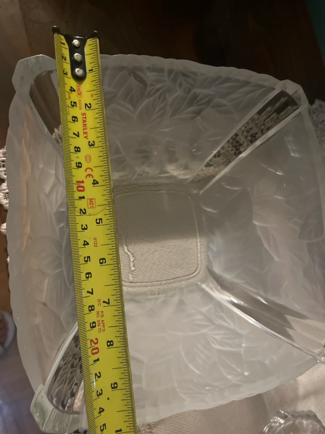 Frosted Glass Decorative Bowl - photo 4