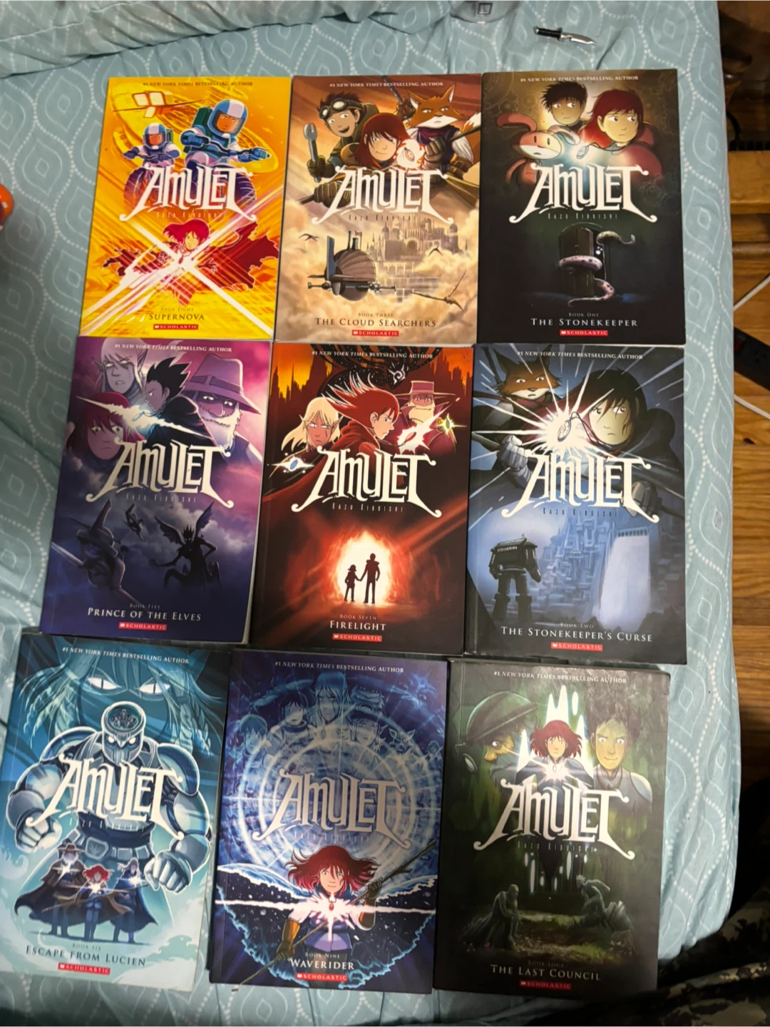 Amulet Graphic Novel Set - Signed Copies