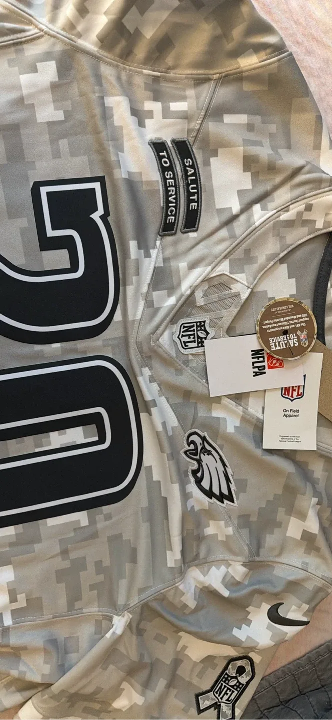 Nike Philadelphia Eagles Salute to Service Dawkins Jersey - photo 3