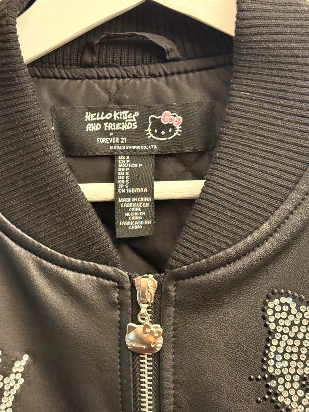 Hello Kitty & Friends Rhinestone Bomber Jacket - photo 3