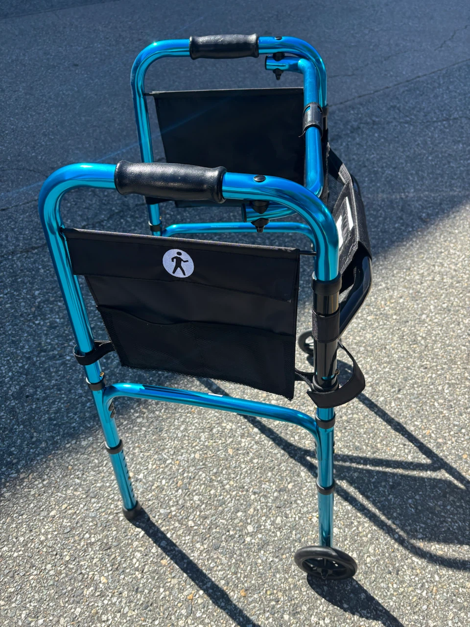 Hugo Blue Mobility Walker