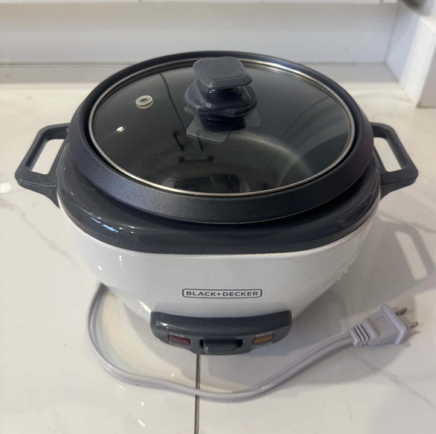 Black+Decker 6-Cup Rice Cooker and Steamer - photo 3