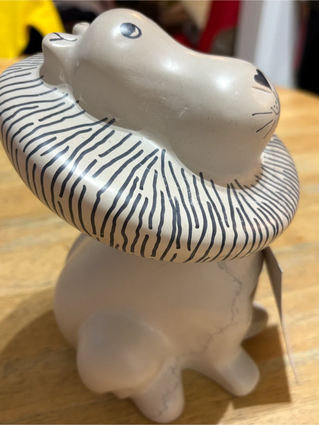 Afrikiko Hand-Carved Soapstone Lion - photo 4