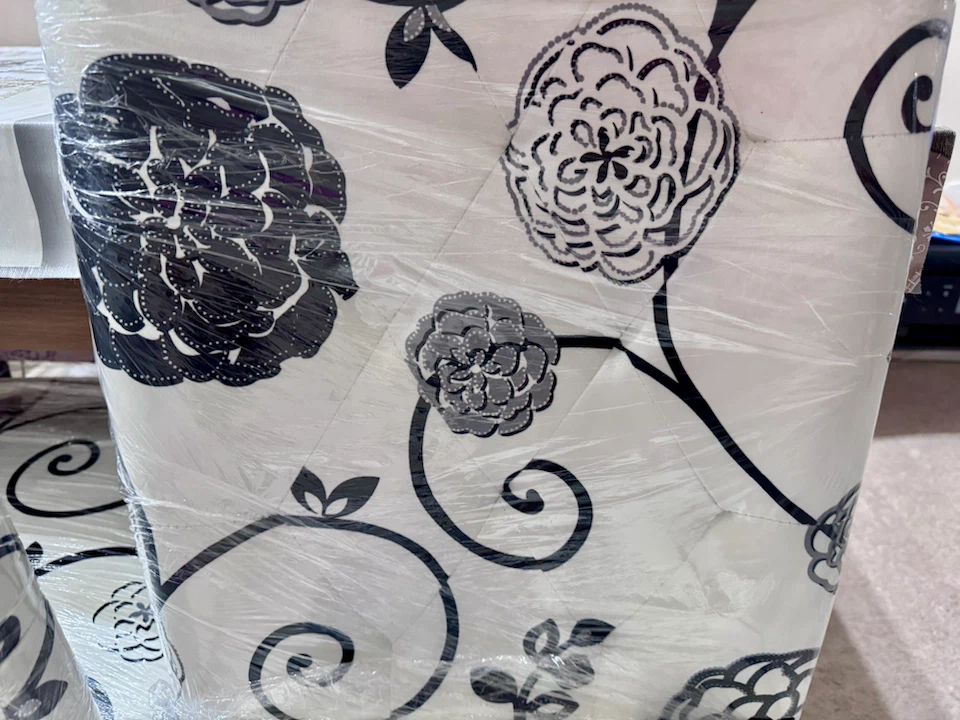 Brand new Set of 4 floral pattern dining chairs - photo 4