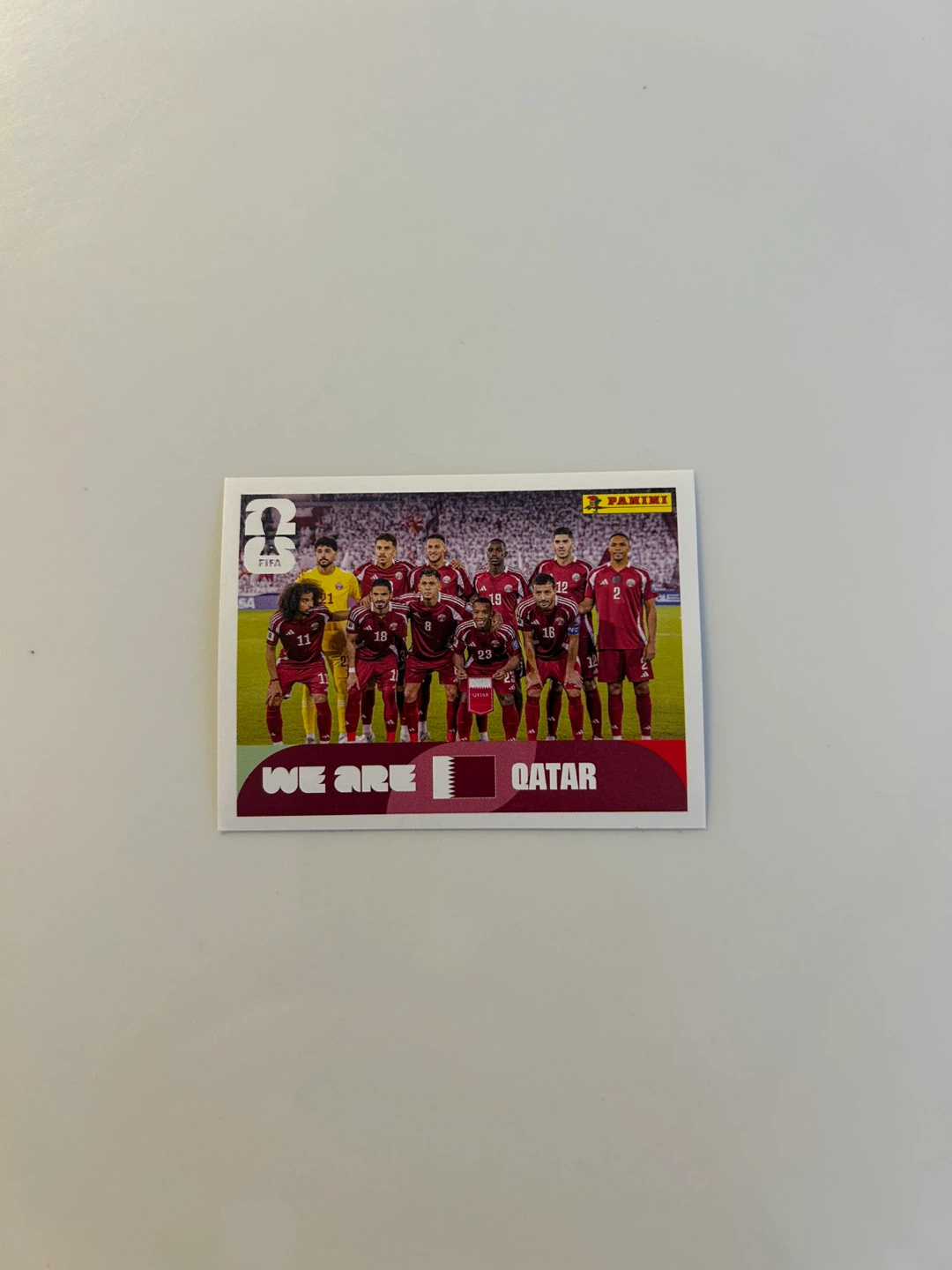 Panini FIFA World Cup 2026 Qatar Sticker QAT 13