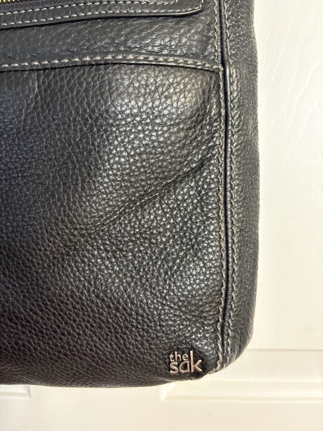 The Sak Black Leather Crossbody Bag - photo 5