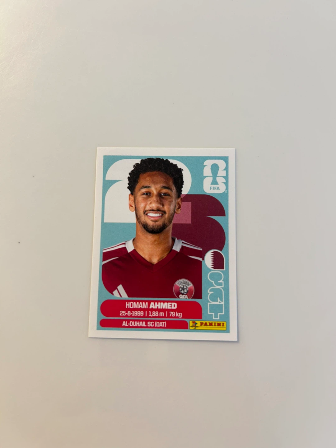 Panini FIFA World Cup 2026 Homam Ahmed Sticker