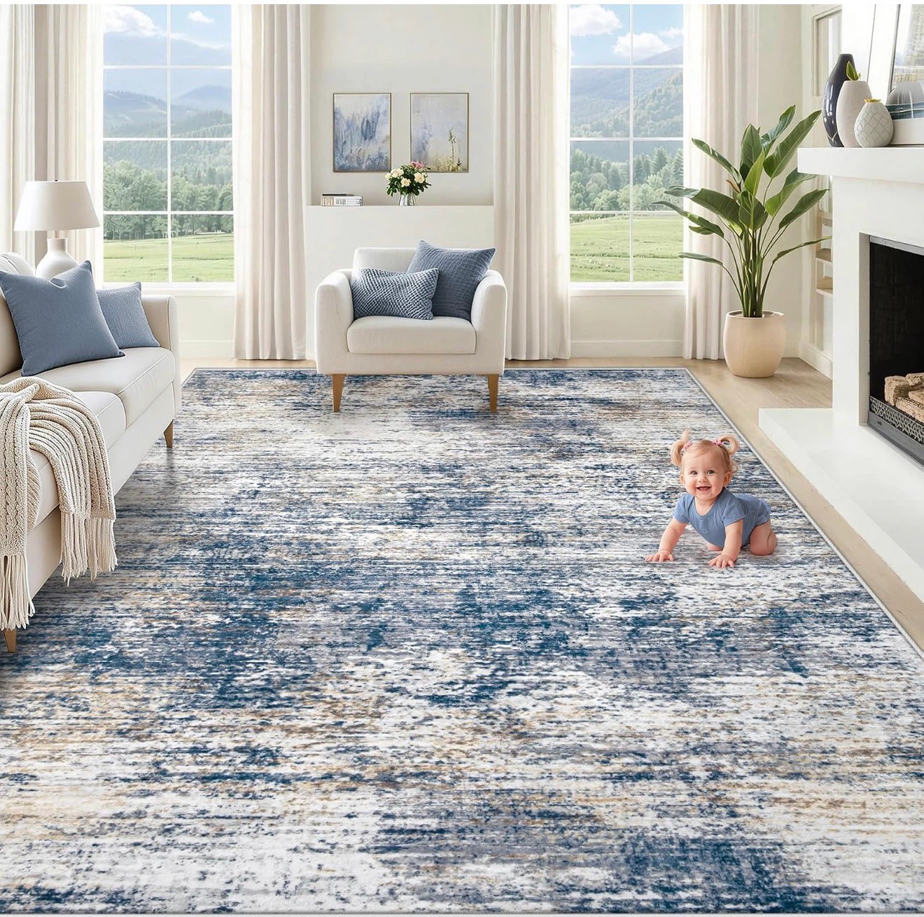 Ultra Soft Washable Area Rug - photo 2