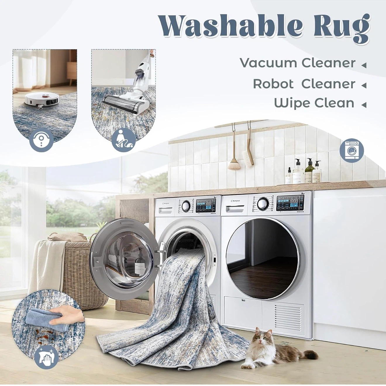Ultra Soft Washable Area Rug - photo 3