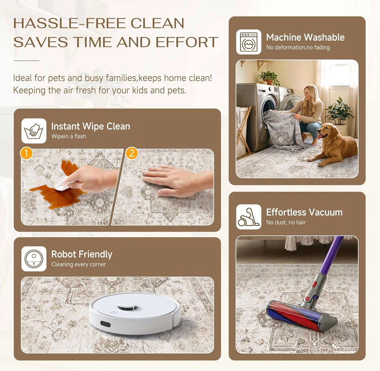 Machine Washable Area Rug - photo 5