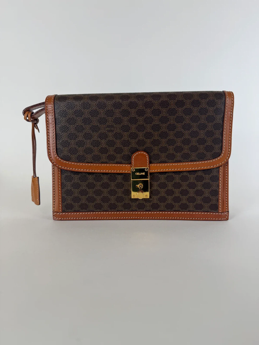 Celine Macadam Clutch Bag