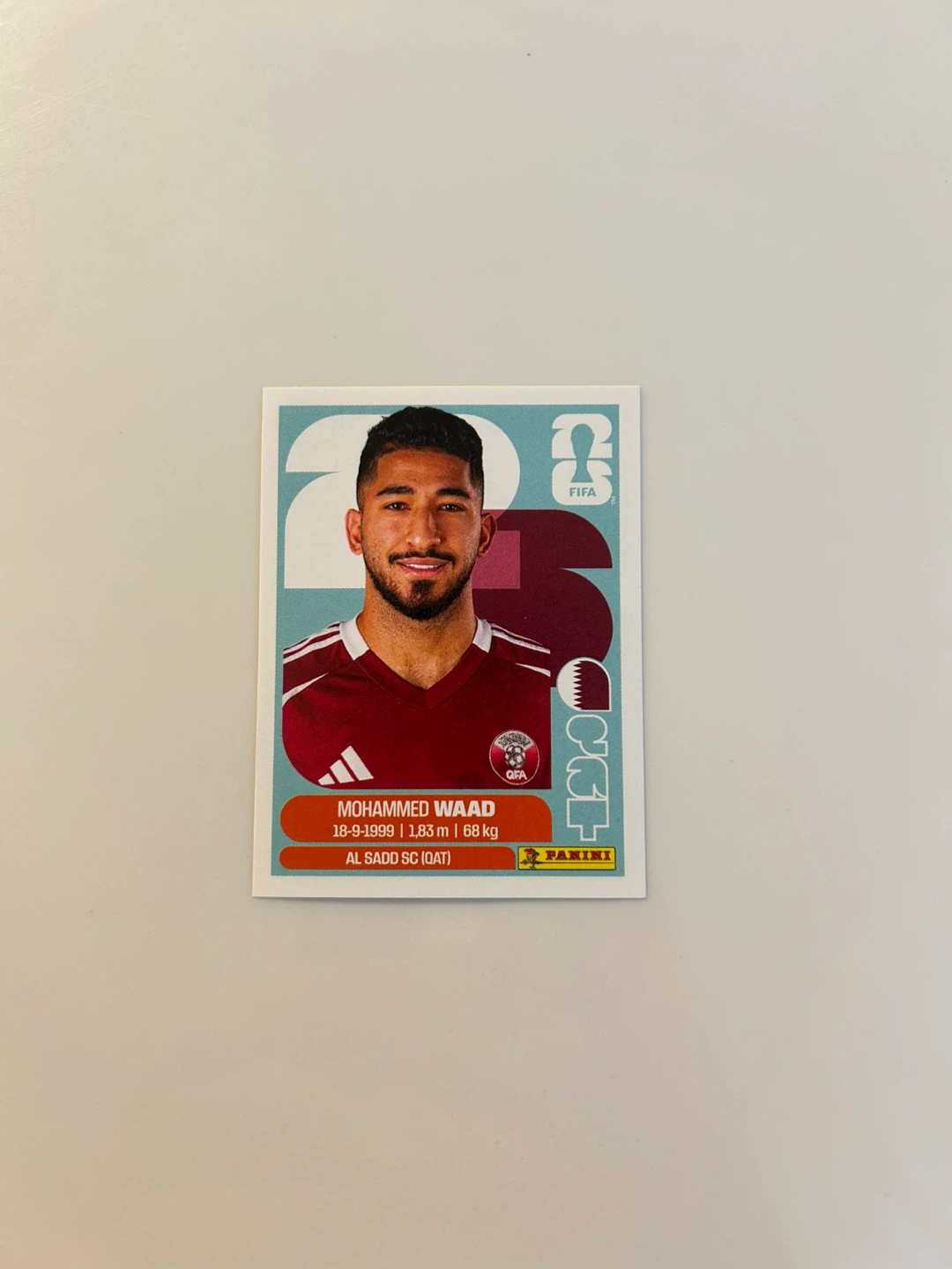 Panini FIFA World Cup 2026 Mohammed Waad Sticker