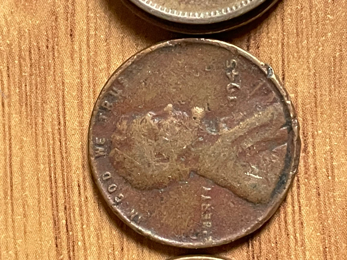 1945 Wheat Penny
