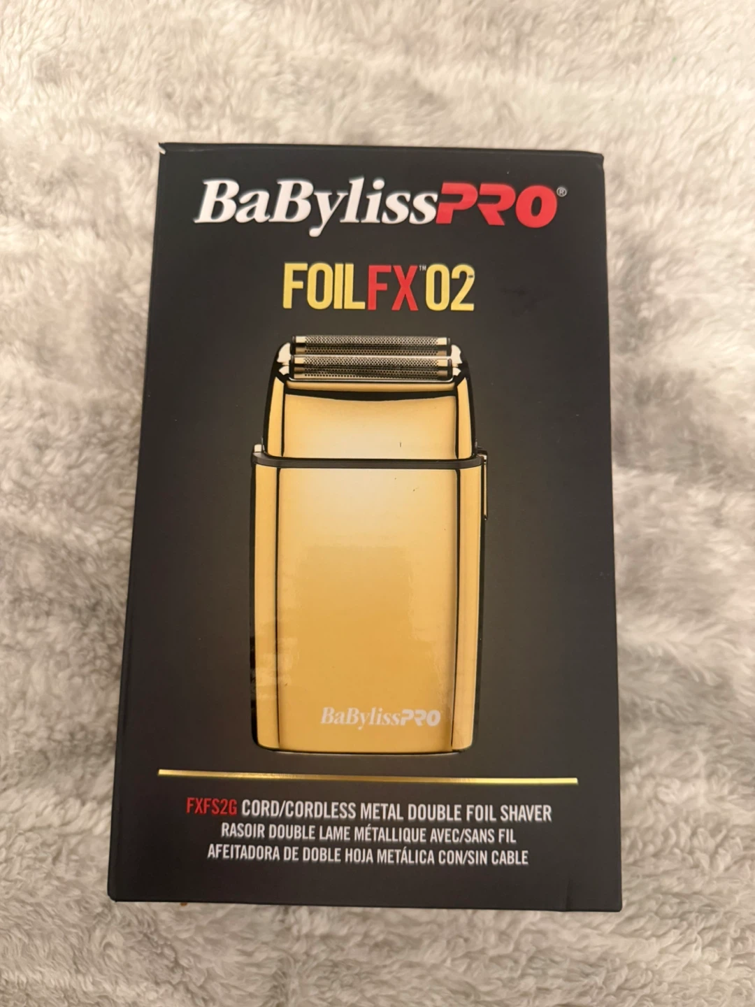BaBylissPRO FOILFX02 Gold Metal Shaver - photo 2
