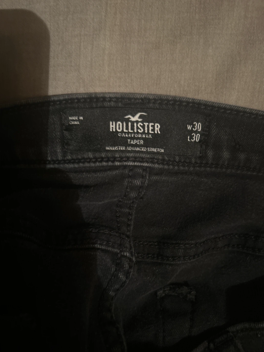 Black holster skinny/slim fit jeans - photo 2