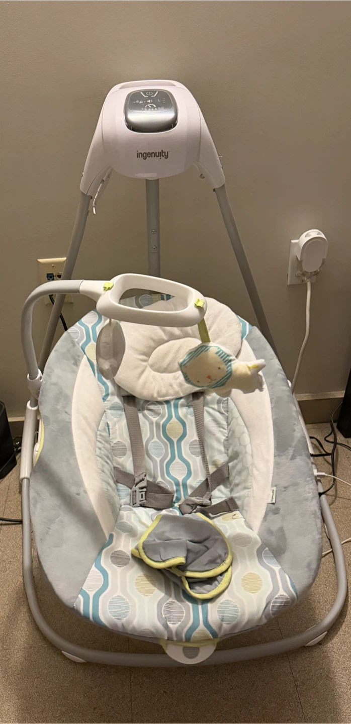 Ingenuity 2-in-1 Baby Swing and Rocker - photo 4
