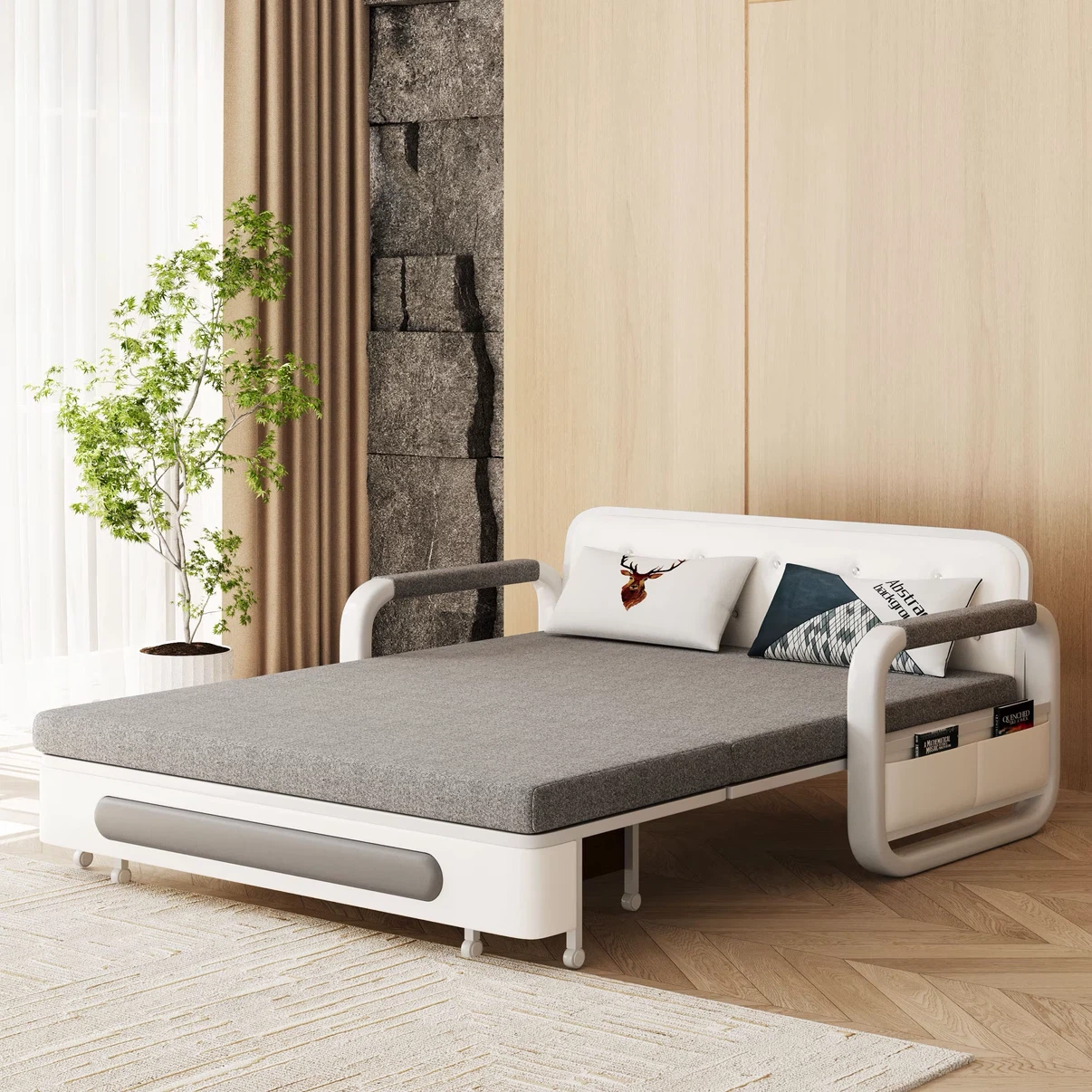 NessCarsti Furniture Modern Living 3-in-1 Sofa Bed - photo 2