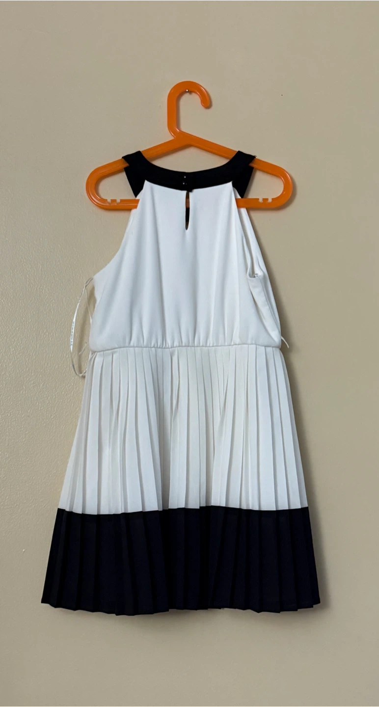 Sequin Hearts Girls White and Black Dress size 10 - photo 2