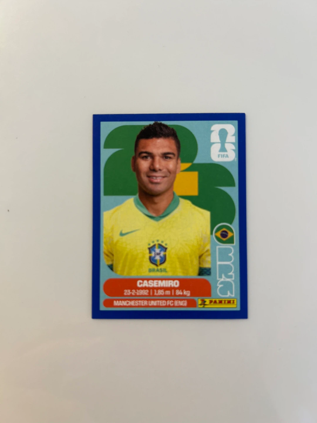Panini Casemiro FIFA World Cup 2026 Card