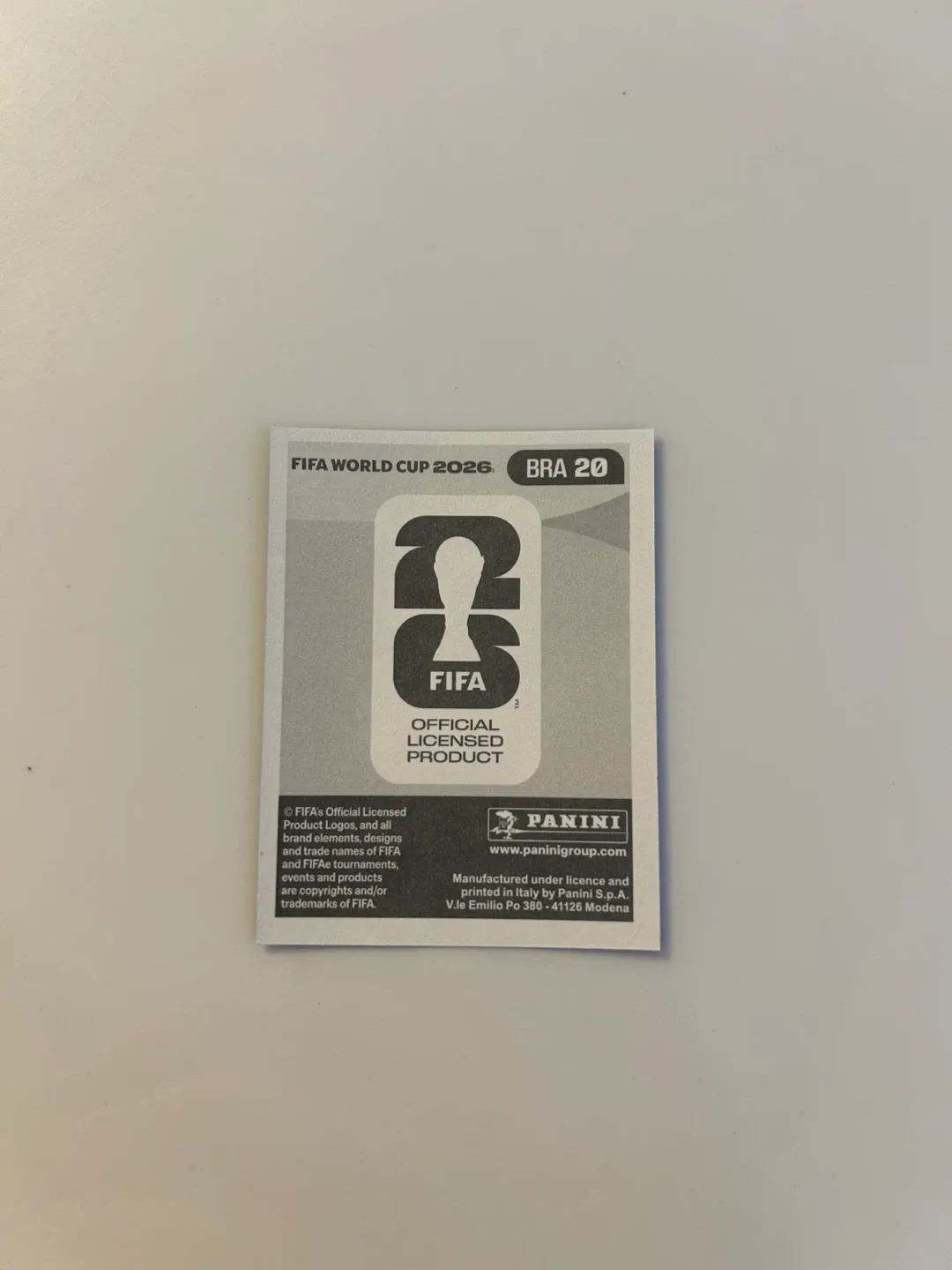 Panini FIFA World Cup 2026 Estêvão Trading Card - photo 2