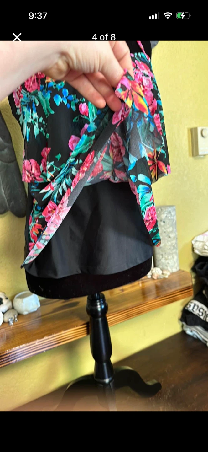 Krista Floral Swim Tankini Top - photo 4